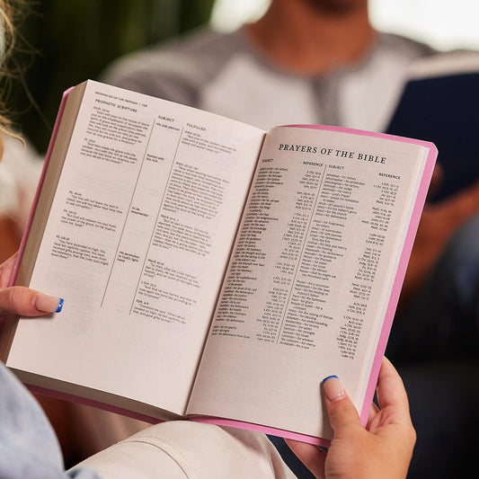 Pink NKJV Holy Bible